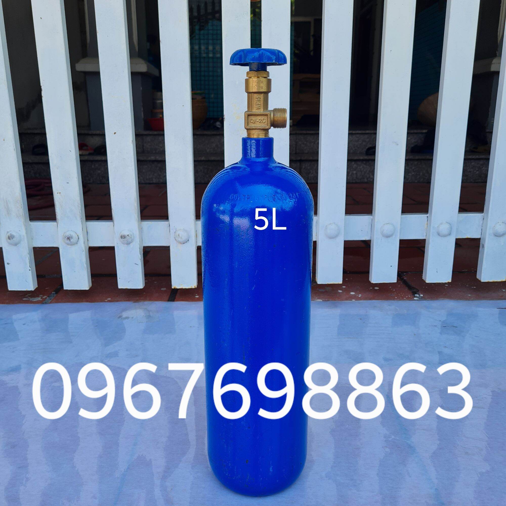 Bình Khí Nito 5Lít Đã Nạp Khí