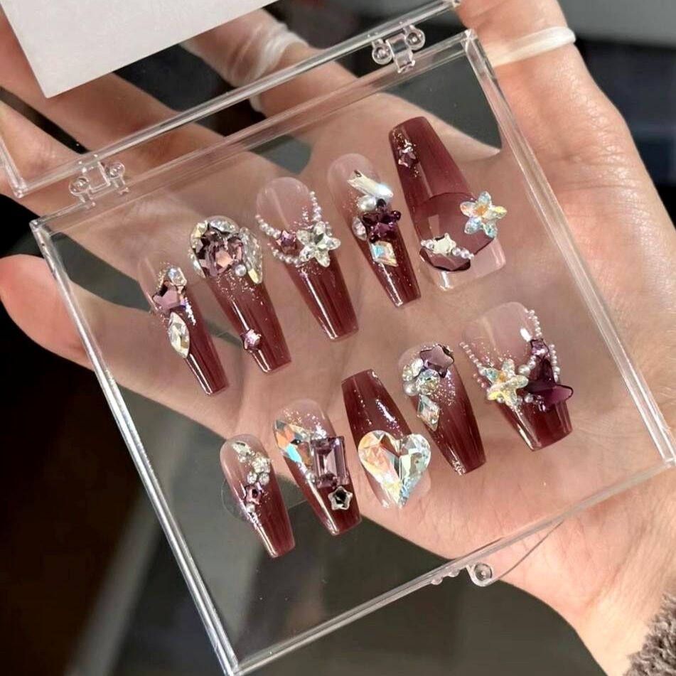 Nailbox thiết kế , nail gắn đá -41