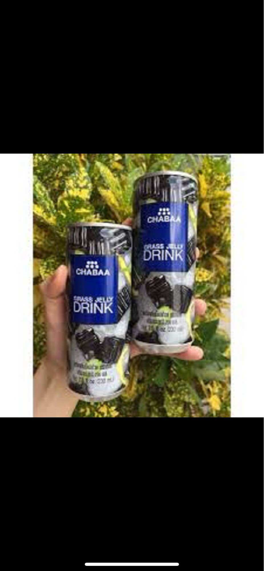 [HCM chính hãng ]Nước sương sáo đóng lon chabaa 24 lon