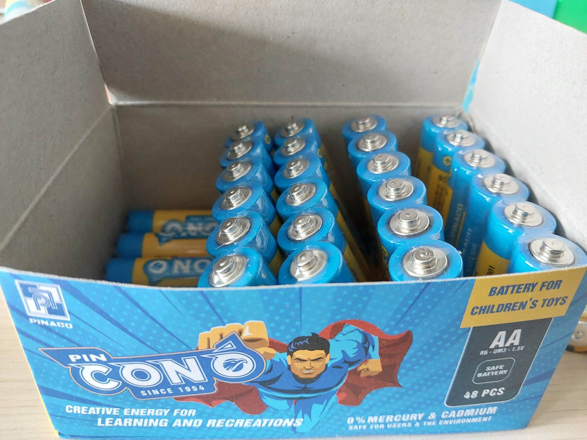 2 vỉ 12 viên pin tiểu AA 1.5V hiệu Con Ó