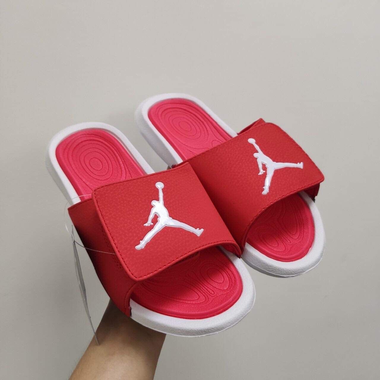 [HCM][Lẻ Giá Sỉ] Dép Jordan đỏ khai xuân