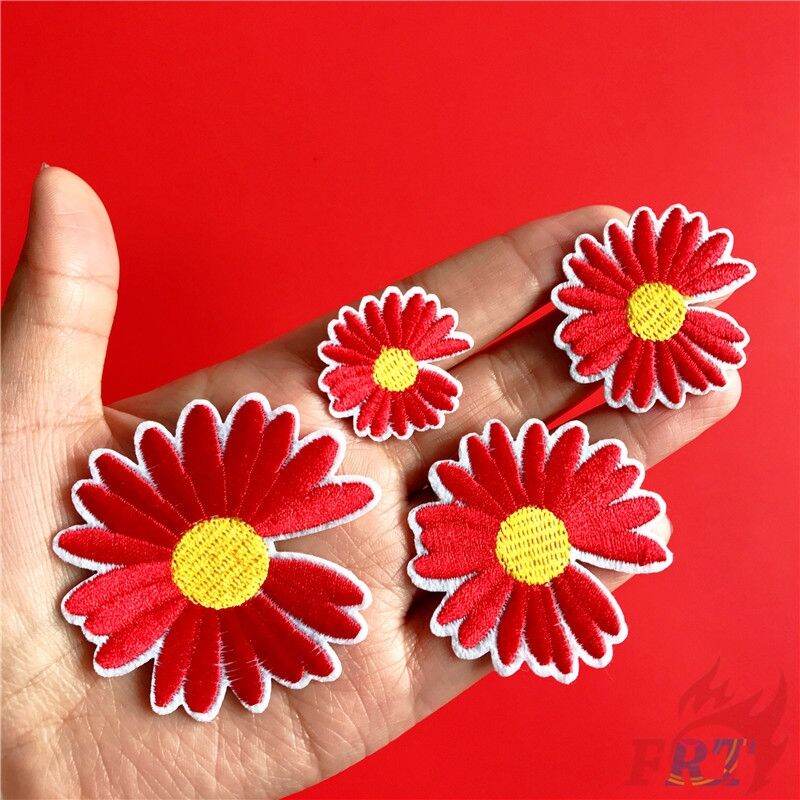 Sticker Ủi Hình Thêu Hoa Cúc Siêu Xinh (1 miếng)