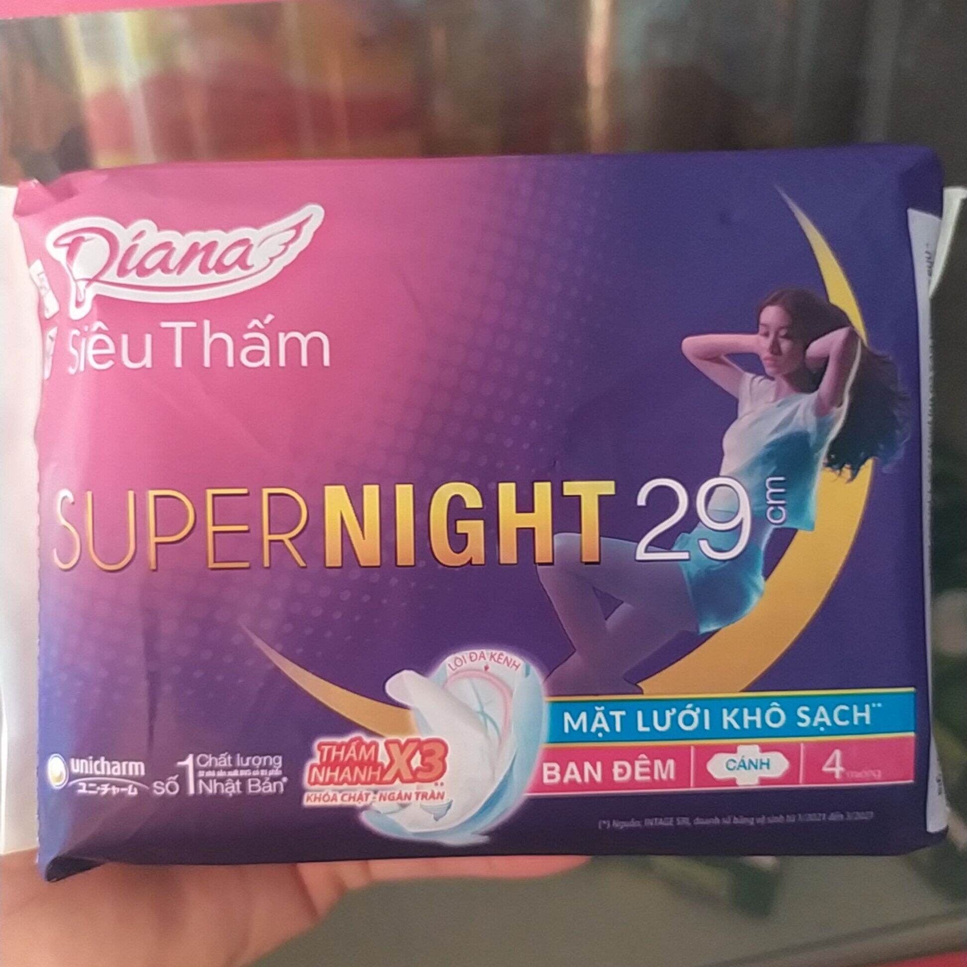 BĂNG VỆ SINH DIANA BAN ĐÊM