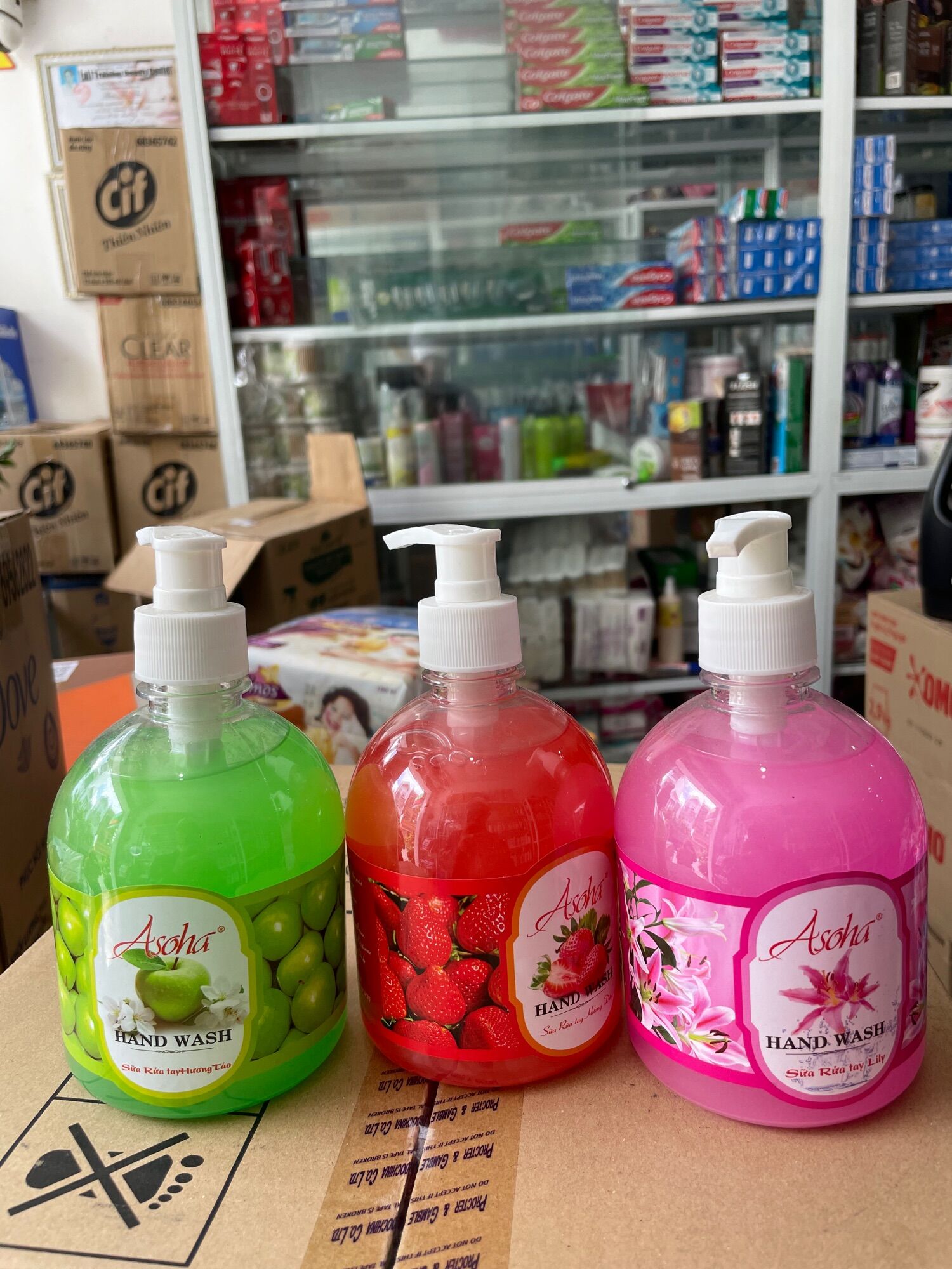Nước rửa tay cao cấp asoha 500ml