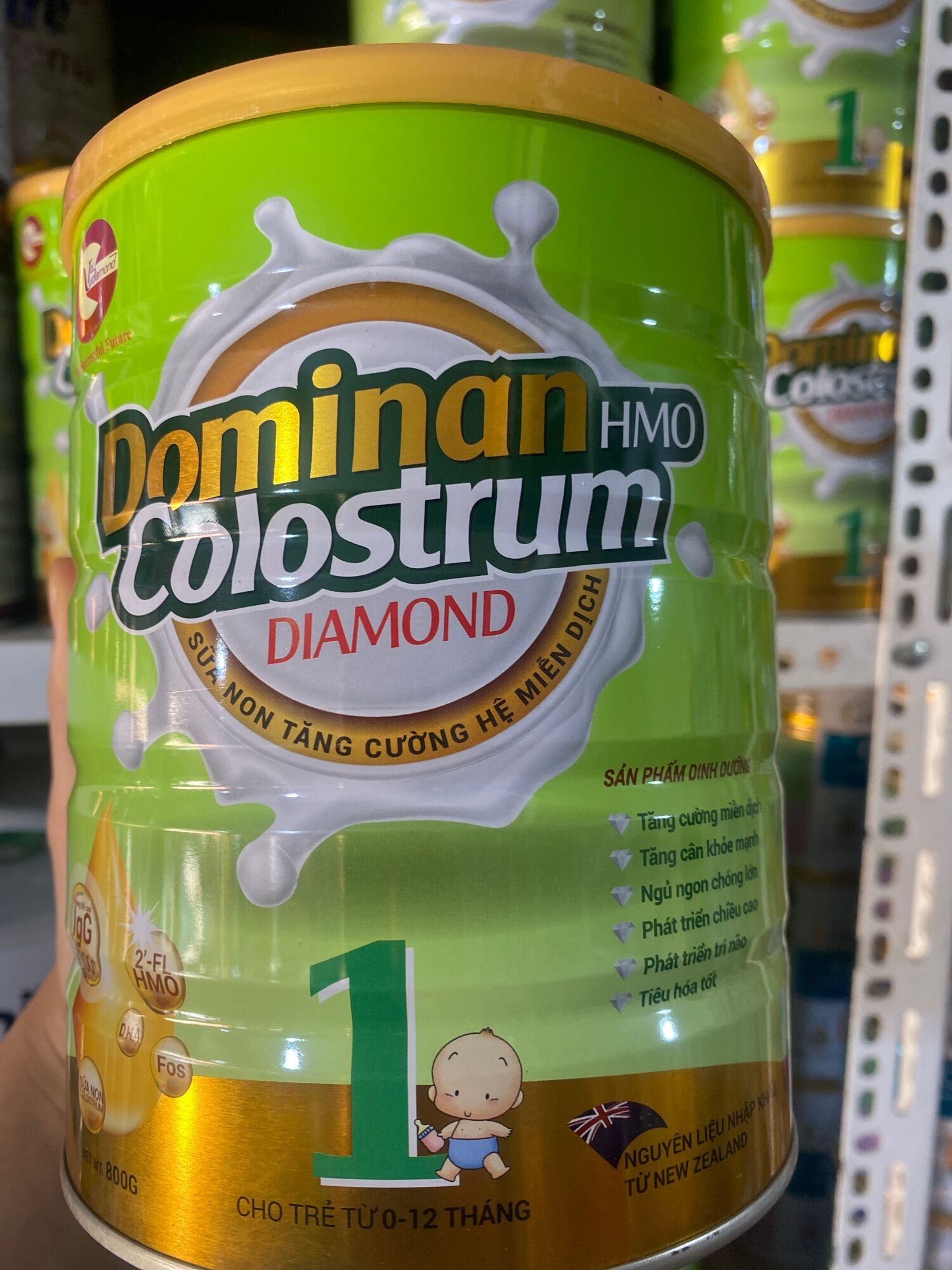 Sữa Dominan colostrum HMO số 1