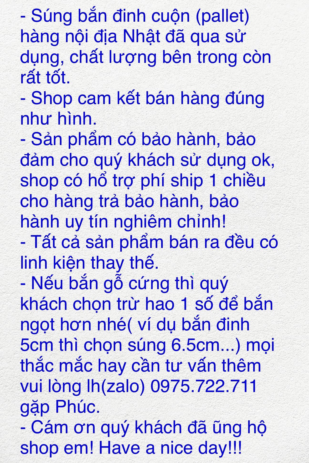 súng bắn đinh pallet