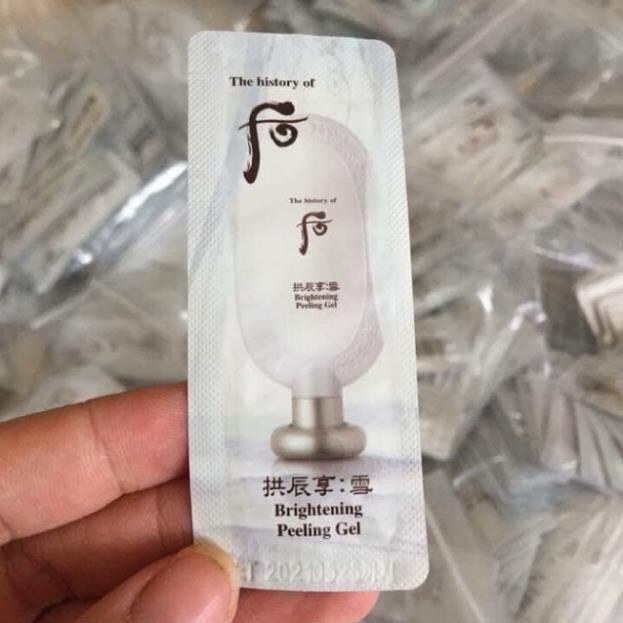 Sét 10 gói tẩy tế bào chết của Whoo.