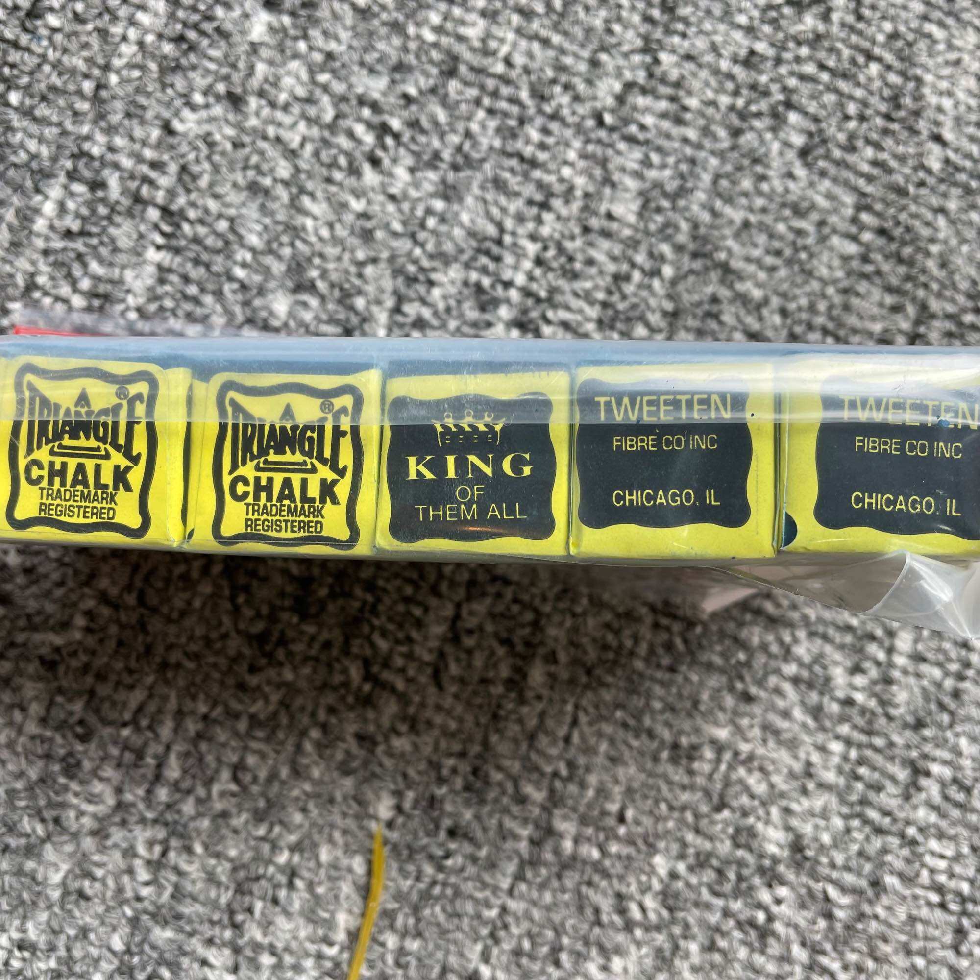 Combo 10 viên Lơ bida TRIANGLE CHALK Nhập MỸ.