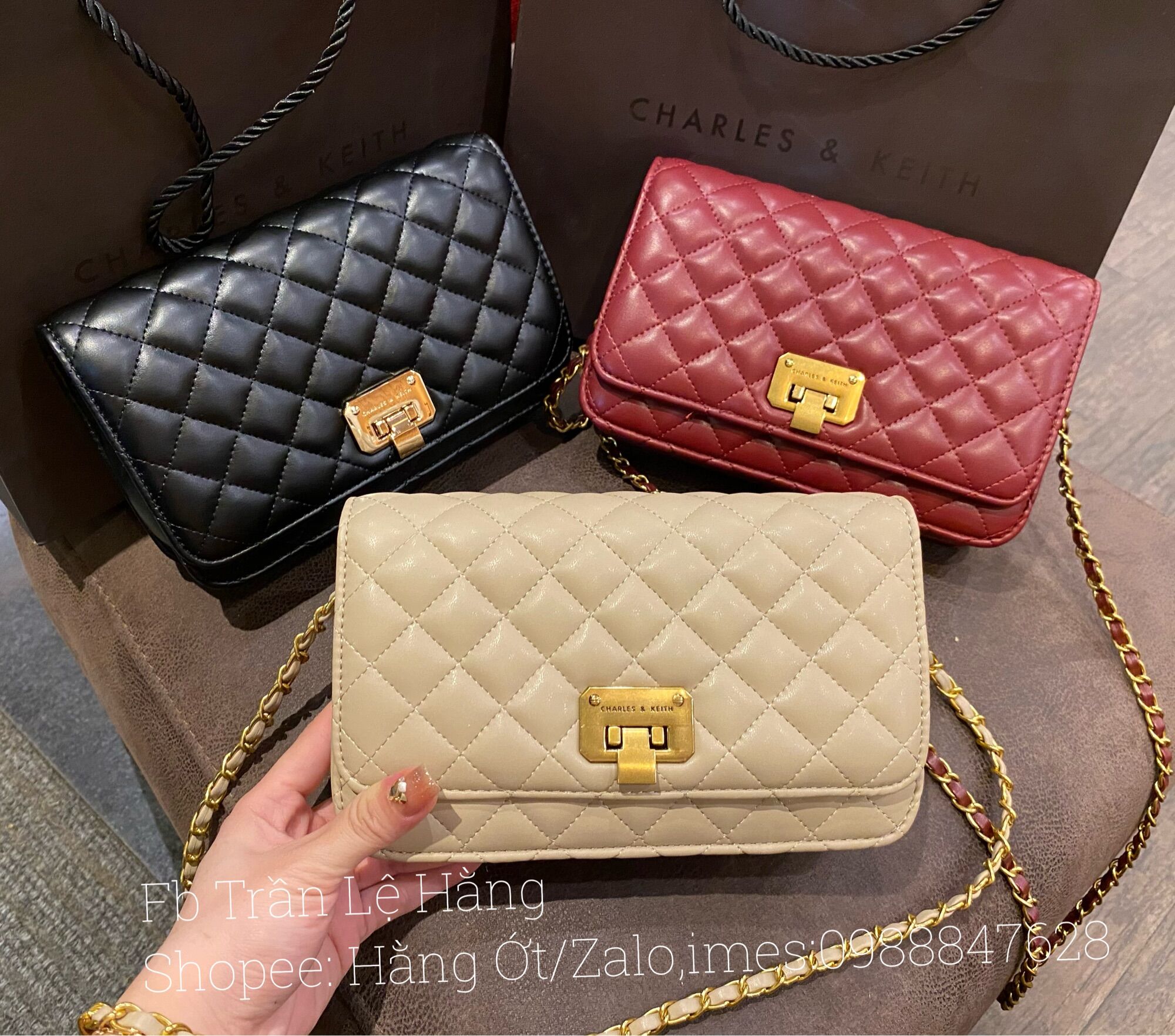 Túi chữ nnn sz 20cm cực xinh