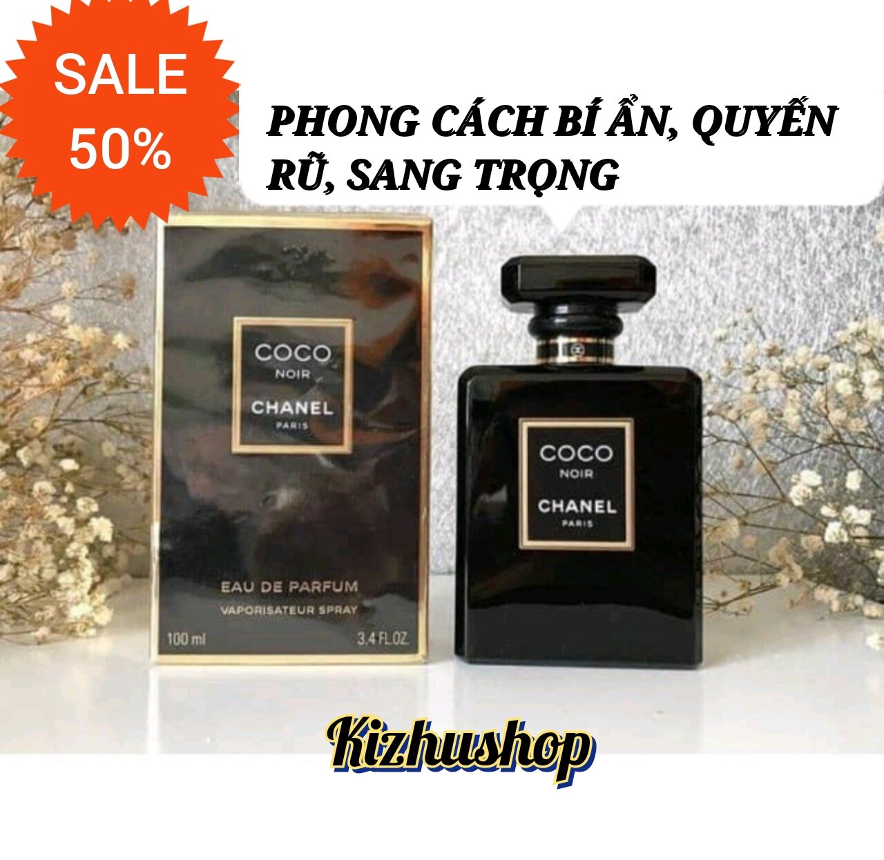 Nước hoa nữ Coco đen chanel 100ml -Quyến rũ, hiện đại gợi cảm thơm lâu