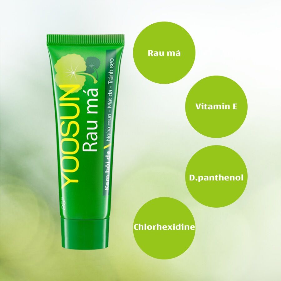 Yoosun Rau Má - Tuýp 25g