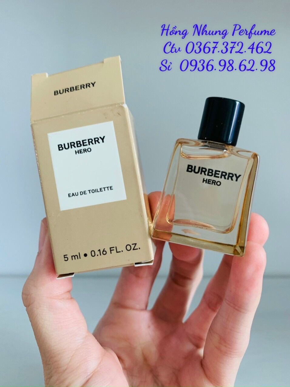 Nước hoa mini nam Burberry Hero EDT 5ml