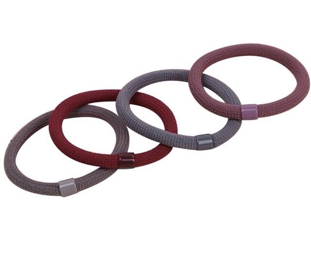 🔥Set 10 Dây Cột Tóc TRƠN, ĐƠN GIẢN, co Giản tốt