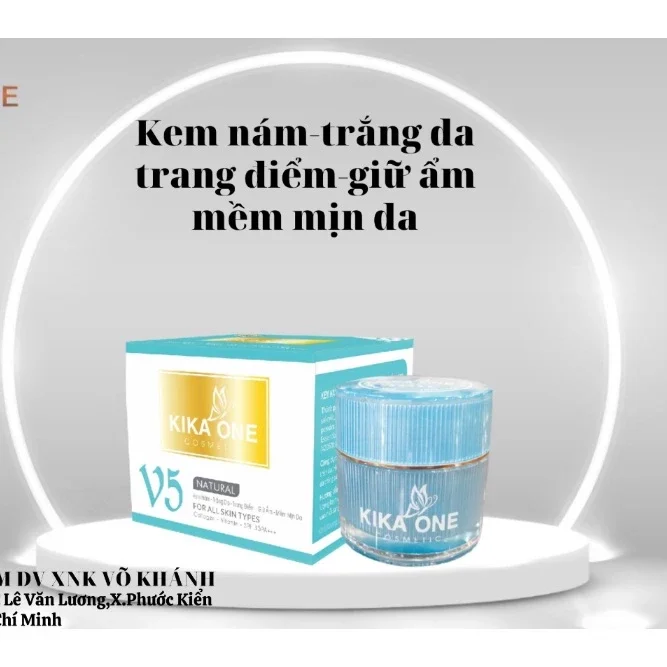 KEM KIKA ONE NÁM - TRẮNG DA - TRANG ĐIỂM - GIỮ ẨM - MỀM MỊN DA 16G