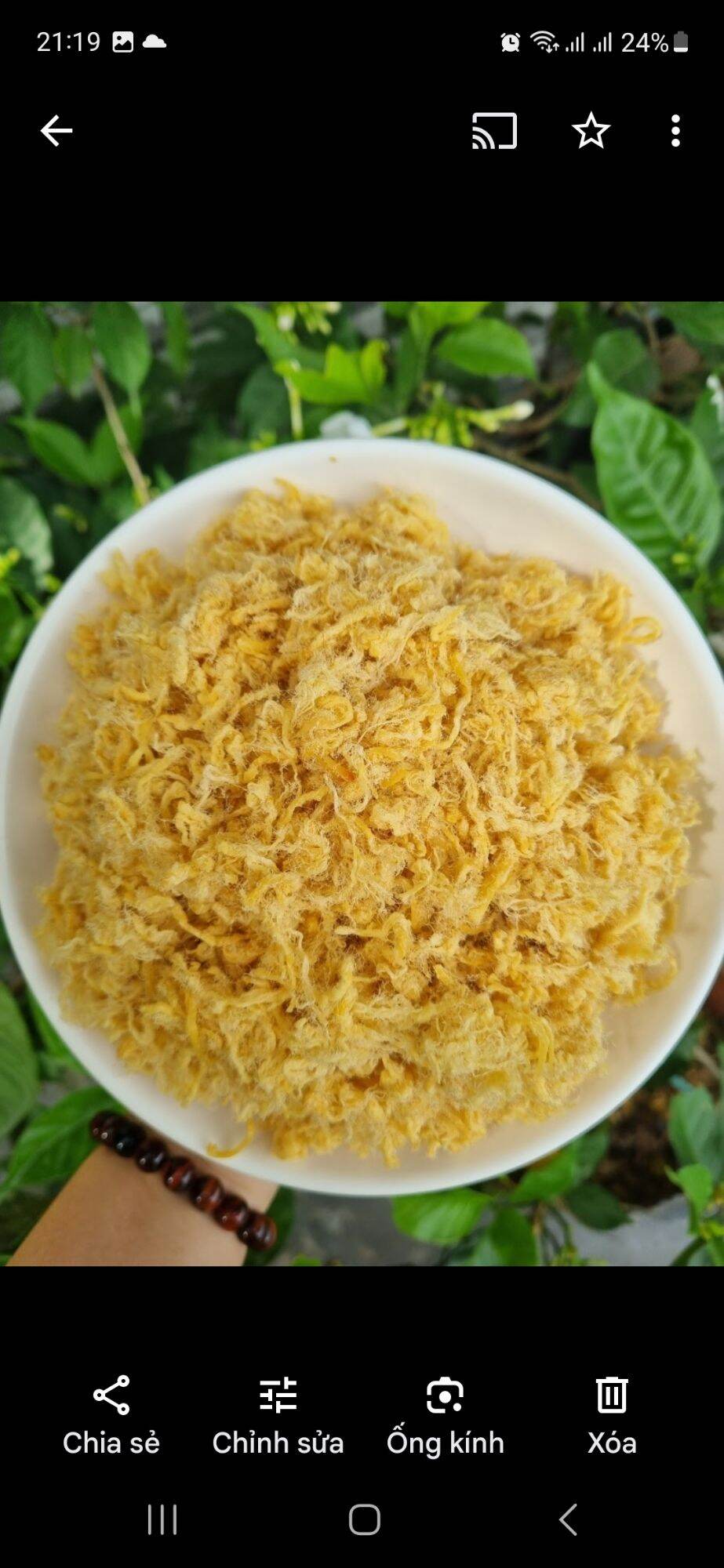 1kg Chà Bông xù nhà làm