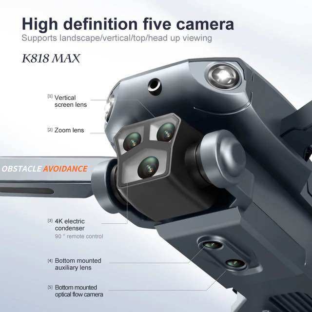 Flycam K818 động cơ không chổi than - Bh1T