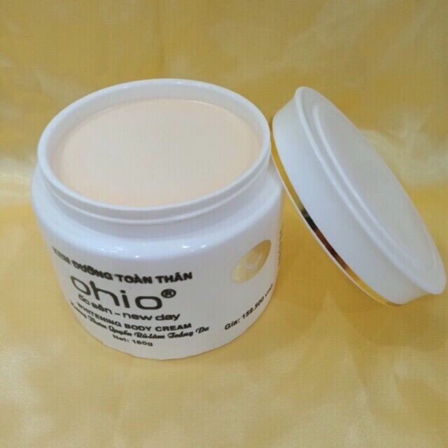 [HCM]Kem dưỡng trắng body OHIO ốc sên 180g