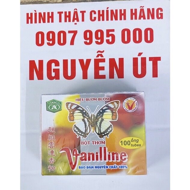 Bột thơm vanilline vianco 100 ống