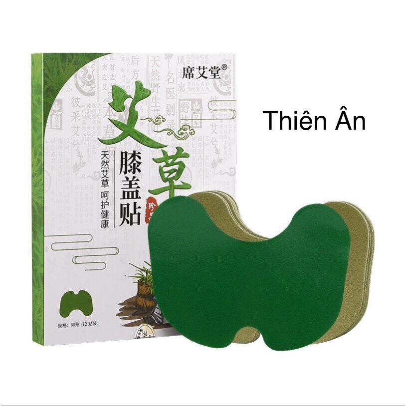 Miếng Dán Ngải Cứu dán GỐI - Hộp 12 miếng