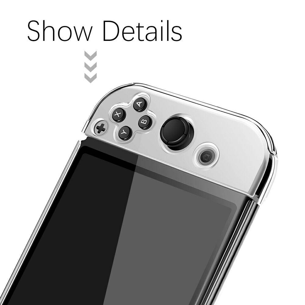 Case ốp Nintendo Switch Oled vỏ bọc trong suốt nintendo switch oled