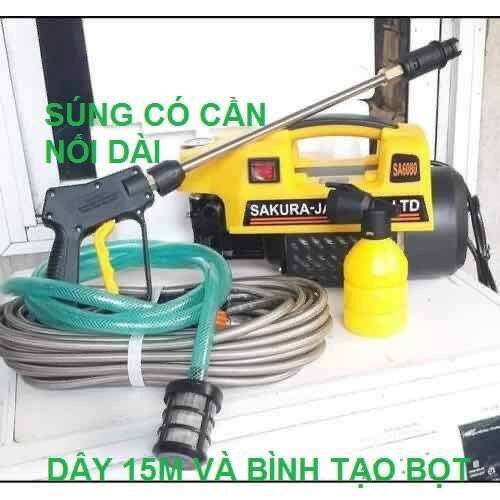 MÁY RỬA XE SAKURA 2500W- - SK 9070 -Thương hiệu:SATA;Bảo Hành:12 tháng