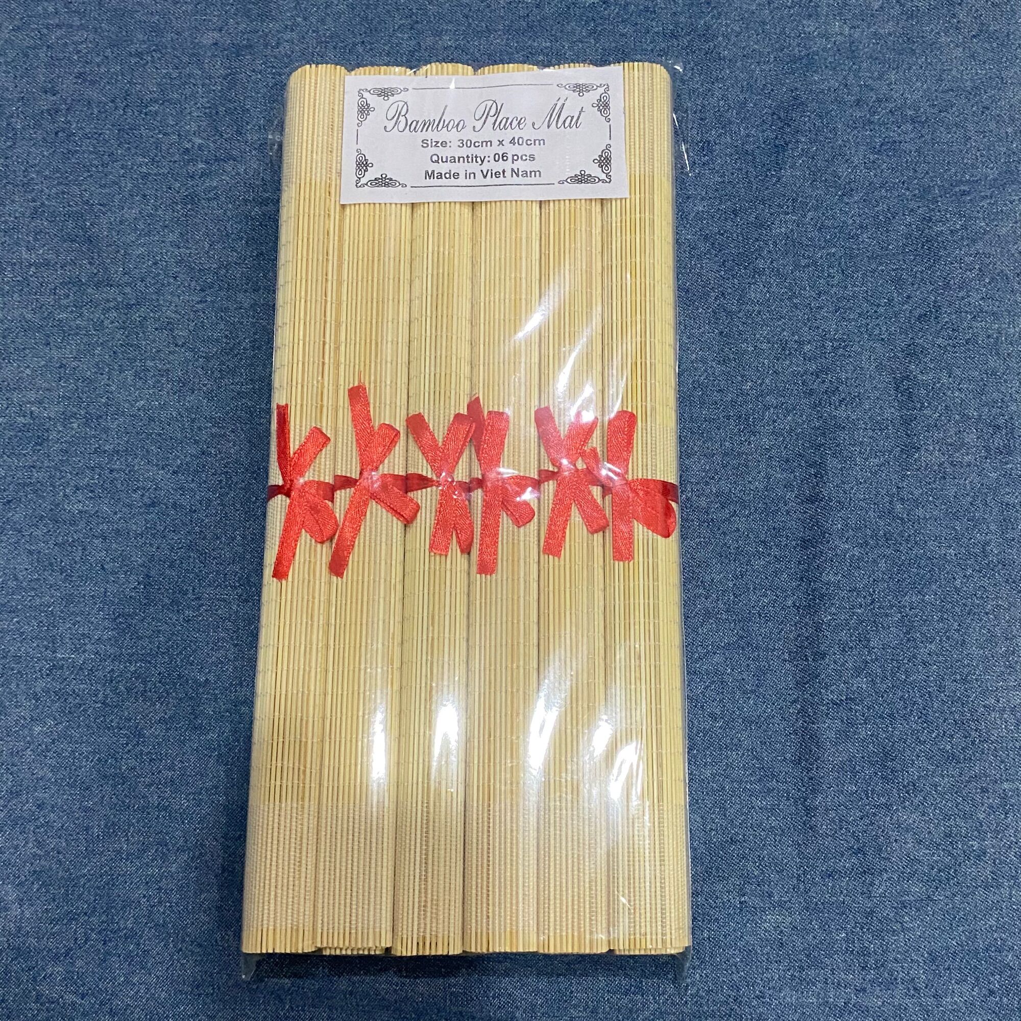 [HCM]Mành tre cuốn sushi trải bàn ăn (1 set 6 cái)