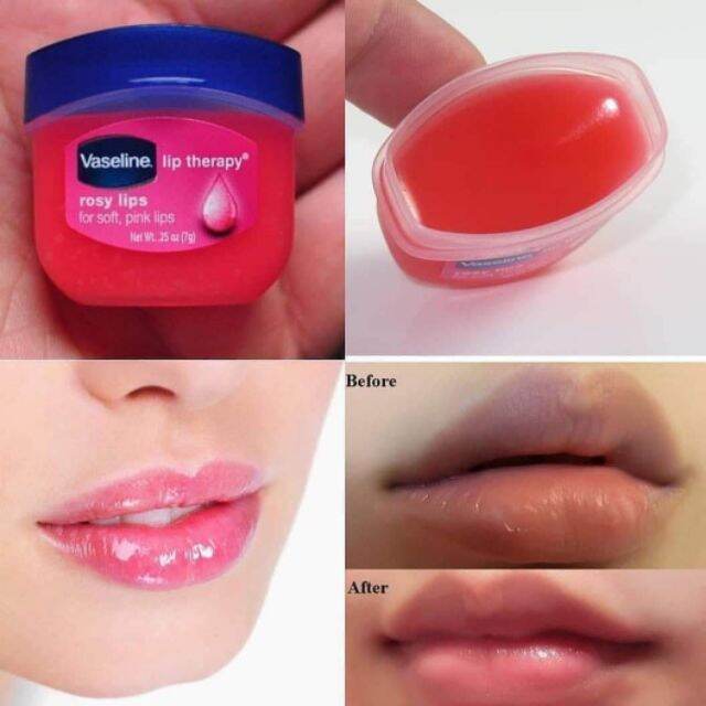 Son - sáp Dưỡng Môi Vaseline 7g Dạng Hủ