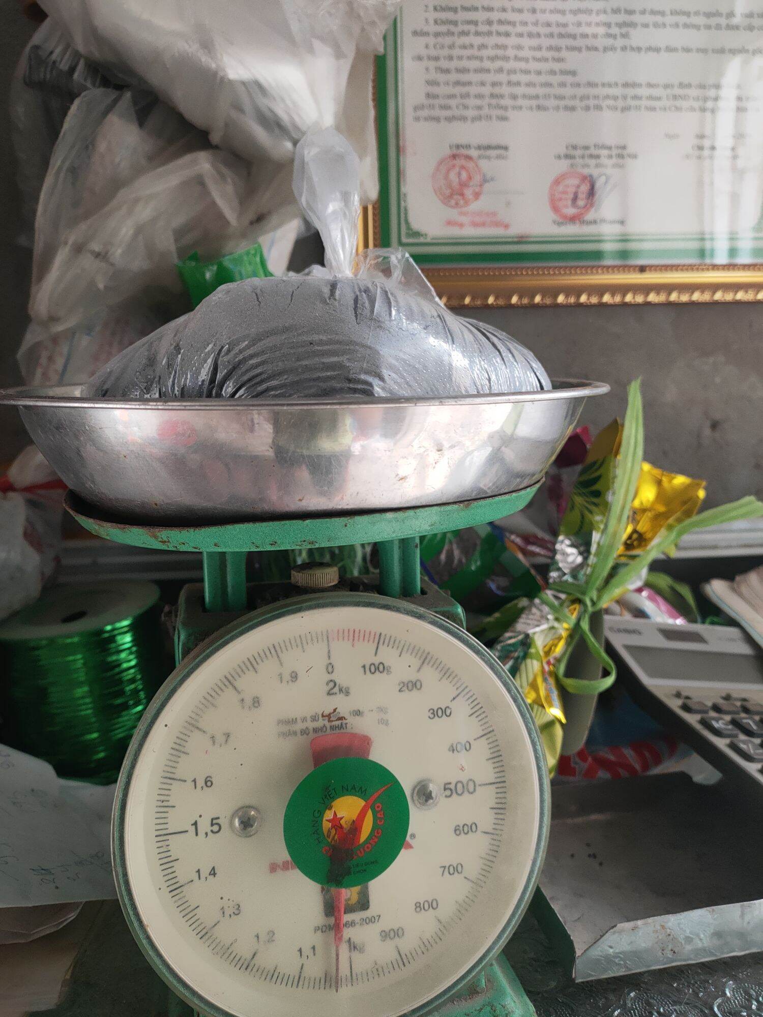 phân lân lâm thao[supe lân], lân bột (1kg)
