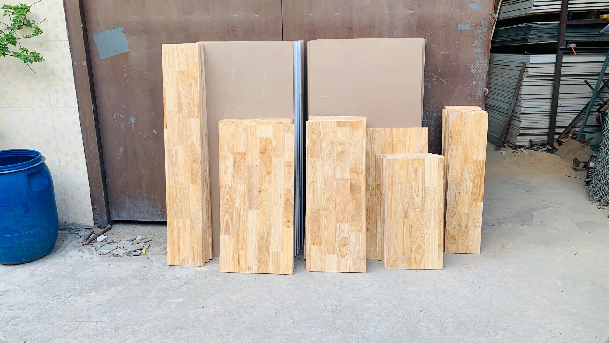 Mặt bàn gỗ ghép 6️⃣0️⃣x 1️⃣2️⃣0️⃣x 12mm  gỗ thịt KHÔNG THẤM NƯỚC