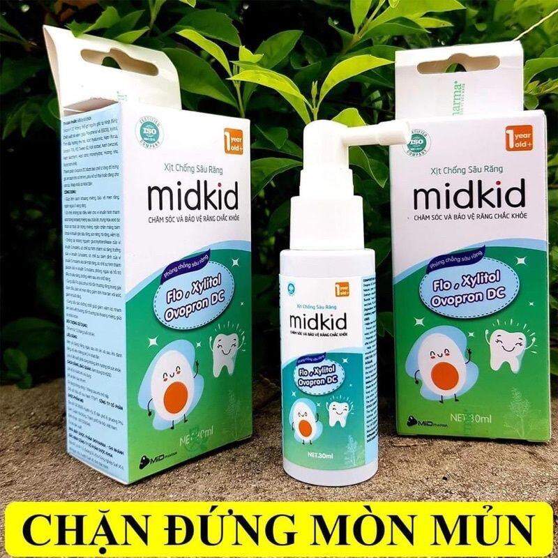 Xịt Miệng Midkid cho bé chính hãng