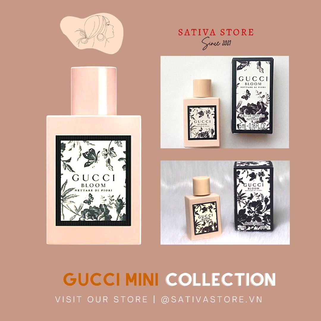 Nước Hoa Gucci Bloom Nettare Di Fiori Edp Mini 5Ml