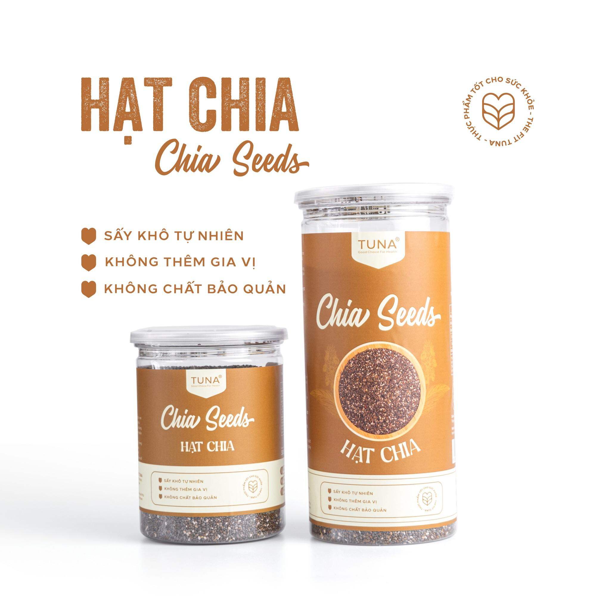 Hạt Chia Đen Organic Nhập Khẩu By Tuna