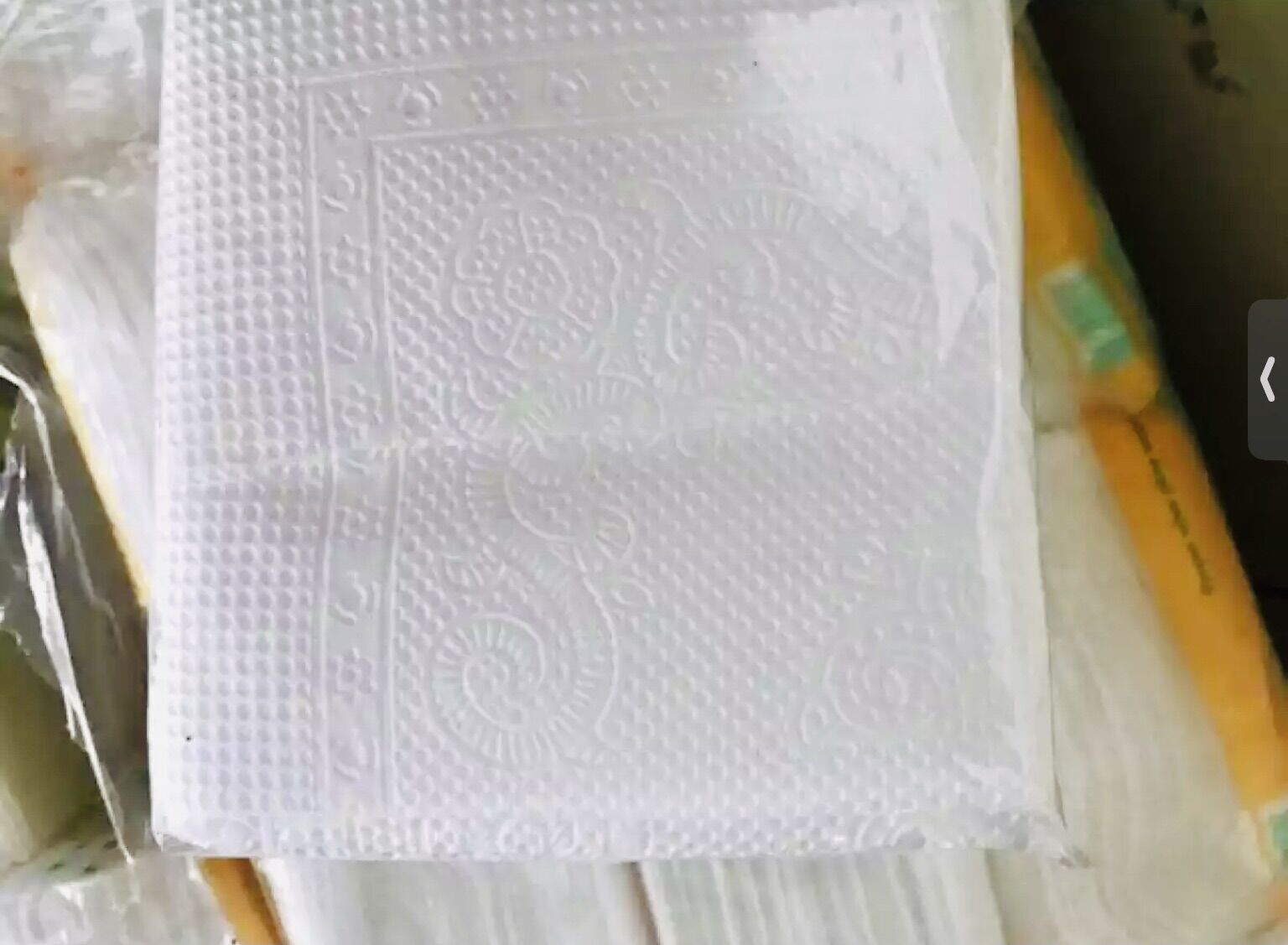 Combo 10 gói khăn giấy ăn dạng vuông Hoa Mai
