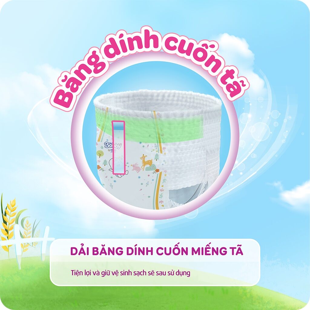 [Date 2026] Tã quần Bobby M120, M 120 + 12 miếng