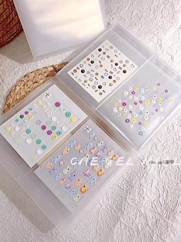 Sổ đựng sticker nail