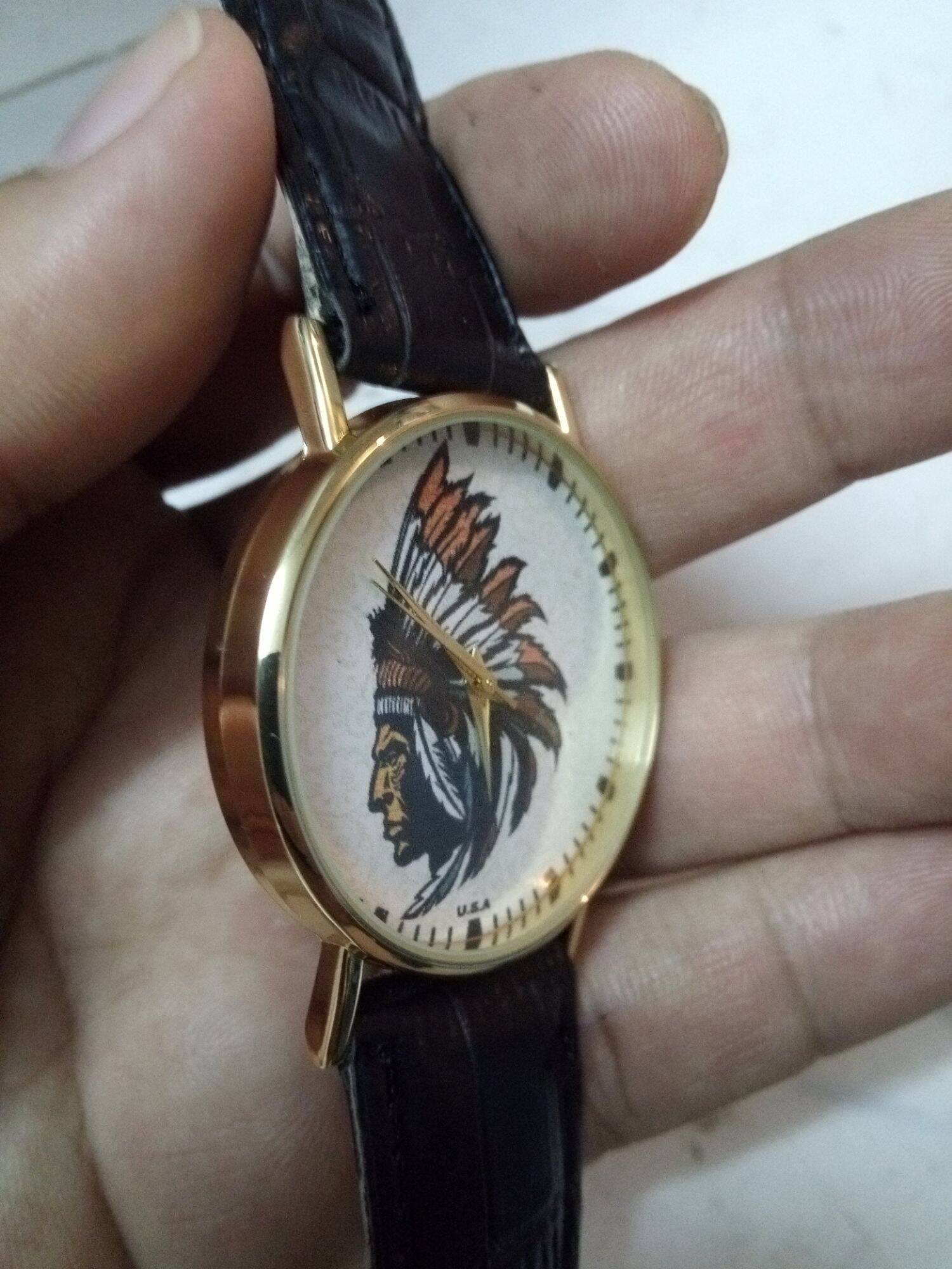 Đồng hồ đeo tay nam Pin Thổ Dân size mặt 40mm