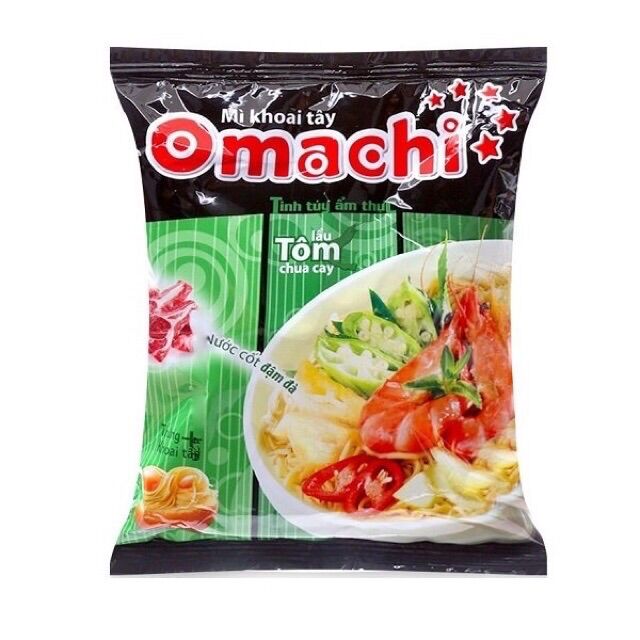 [HCM]Thùng 30 gói mì omachi tôm chua cay 78g