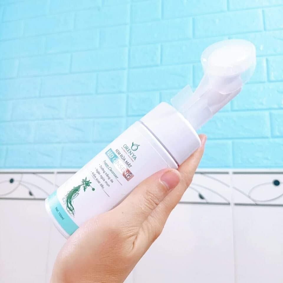 Sữa rửa mặt nhân sâm đỏ Orenya