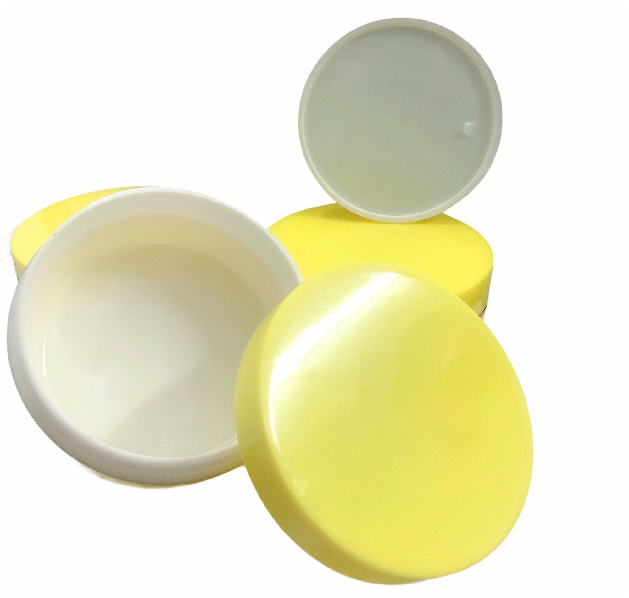 10 hủ đựng kem 100g màu vàng