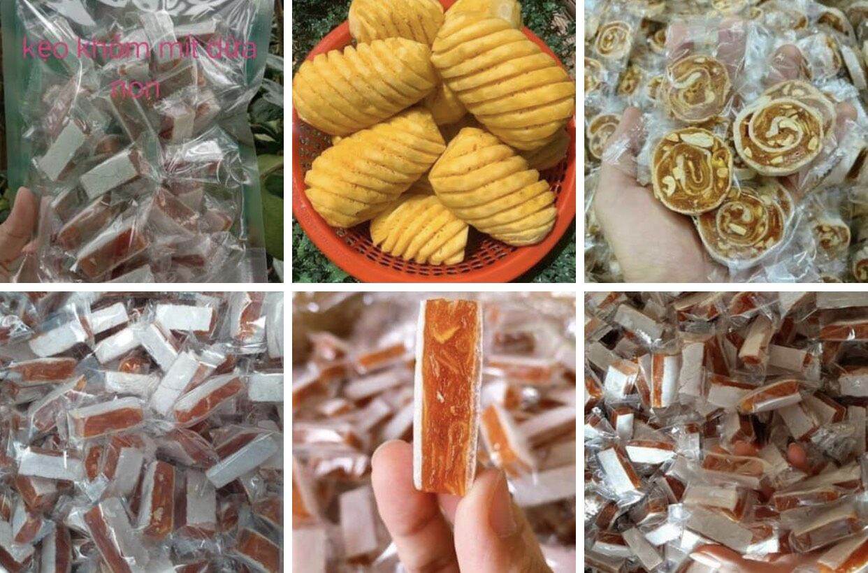 Kẹo khóm mít dừa non 100g