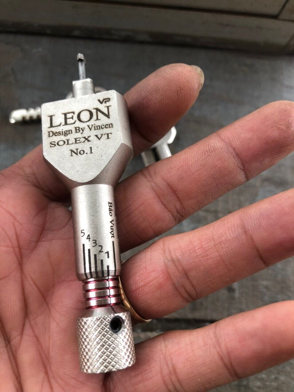 Bộ mở khoá solex việt tiệp 2in1 ( kèm bộ cữ làm chìa )