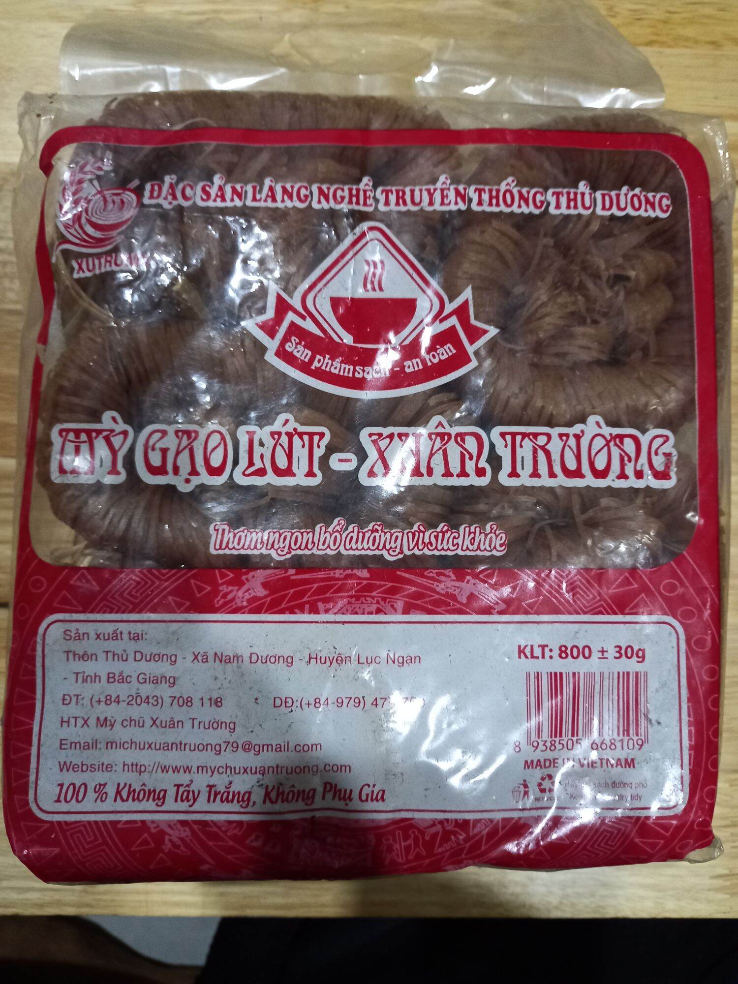 Mỳ gạo lứt