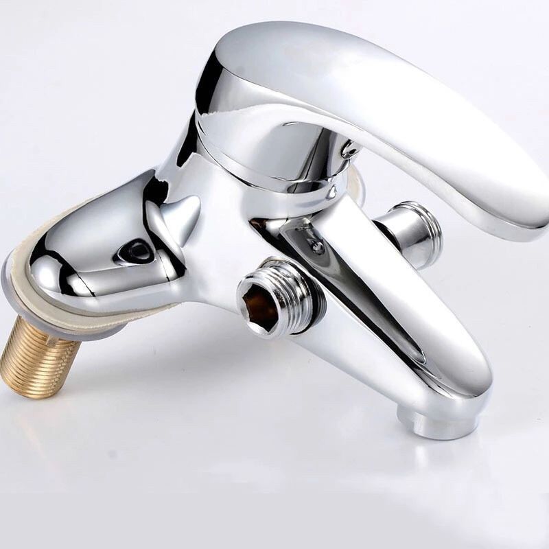 Vòi chậu lavabo liền sen nóng lạnh 2 chân