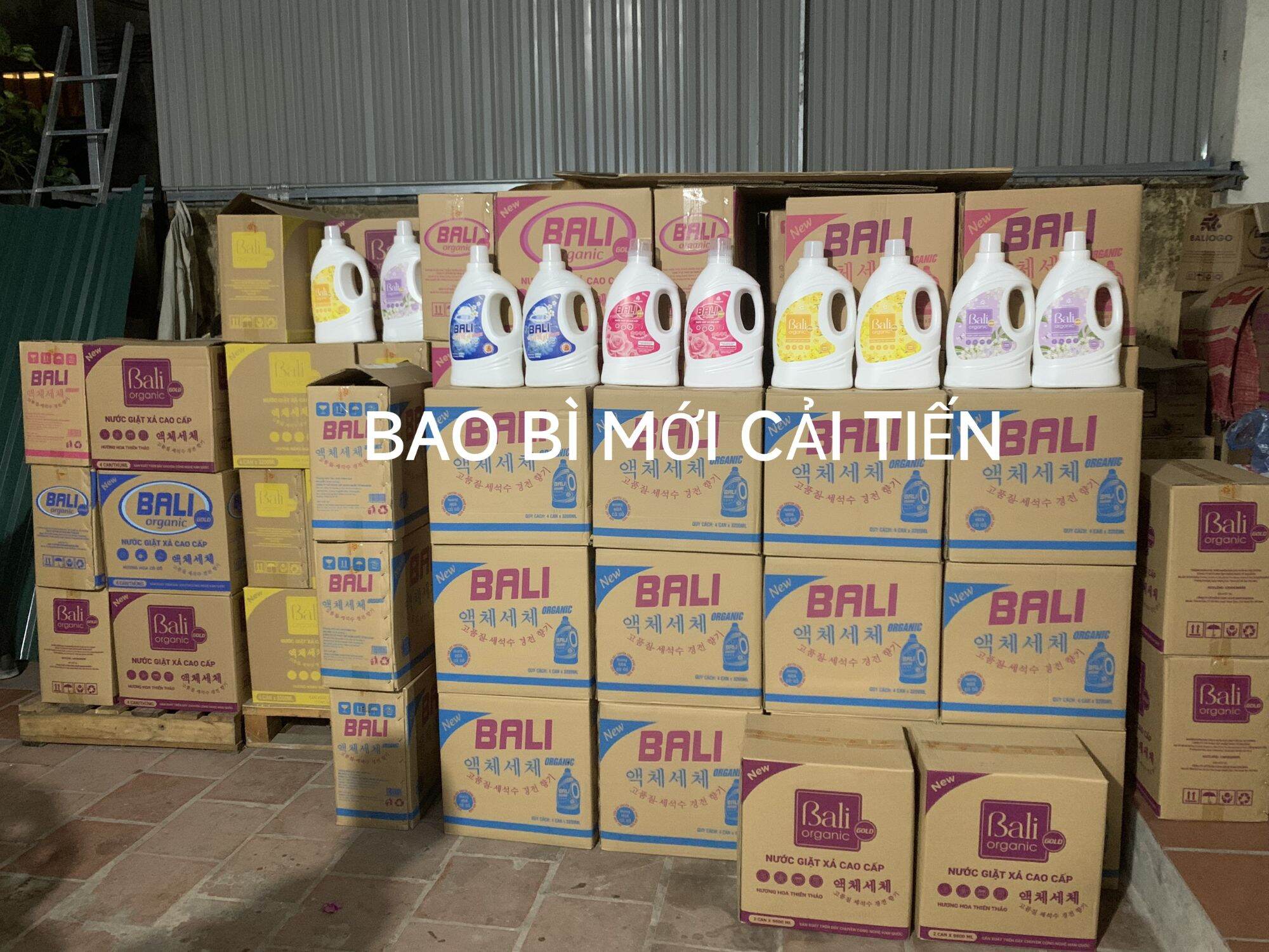 Nước Giặt Bali Organic Chai 3,4kg