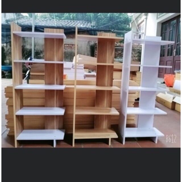 Kệ sách lắp ghép đa năng , kệ góc tường 5 tầng