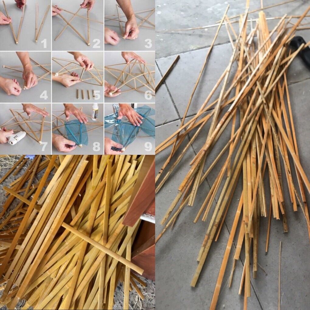 Set Nan tre rộng 1cm dài 40cm; dài 50cm; dài 60cm. Nan tre trúc làm lồng đèn ông sao, nan tre làm lồng chim, nan tre làm lồng nhốt.