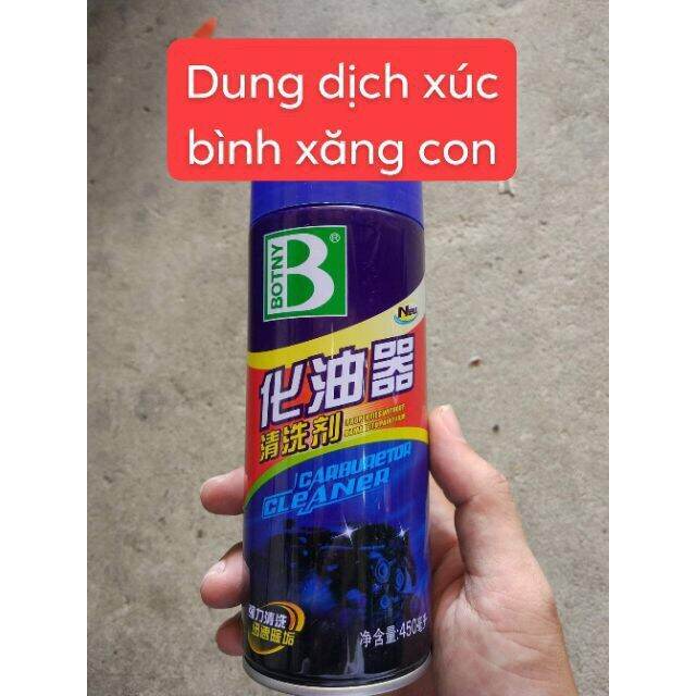 Chai súc bình xăng con