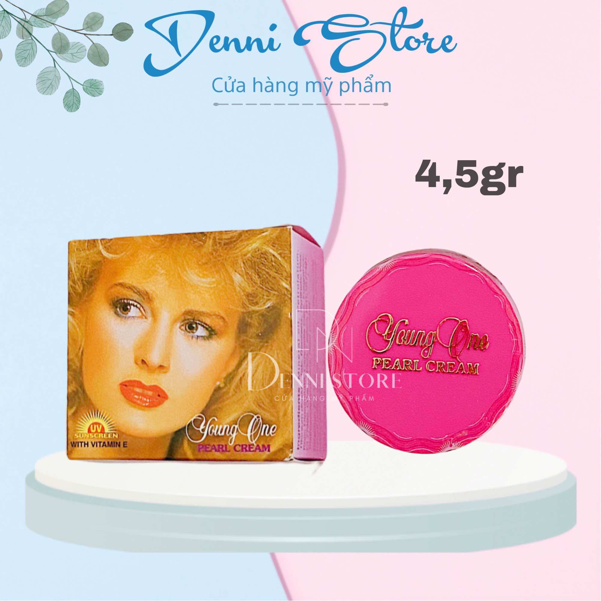 Kem cô gái tóc xù Young One 15g loại lớn dưỡng trắng da - kem xù 15g thái