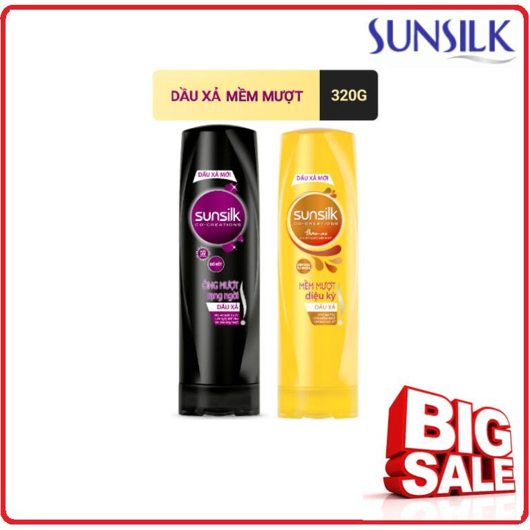 Dầu gội đầu mượt tóc sunsilk 320g