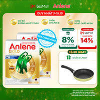 [Voucher giảm đến 26%]Combo 2 Sữa Bột Anlene Gold Hương Vani 1.2Kg